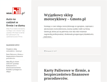 Tablet Screenshot of hil.pl